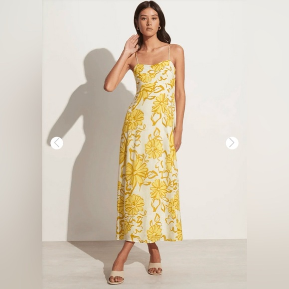 Sorso Midi Dress Cagliari Floral Print - Picture 1 of 6